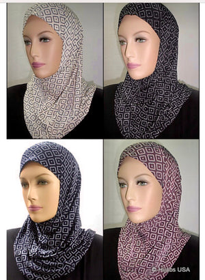 Dot Matrix 1PC Ameera Hijab