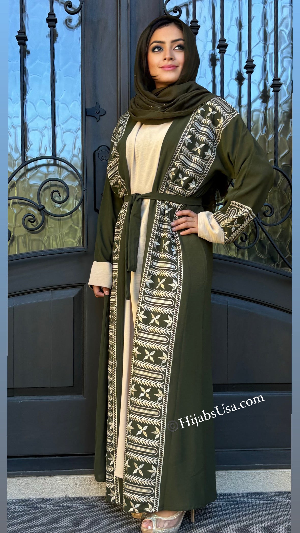 Salwa 3pc Abaya