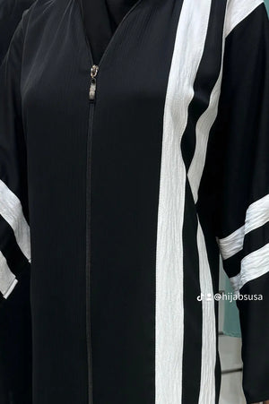 Reema Zipper Abaya