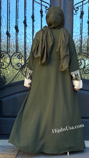 Salwa 3pc Abaya