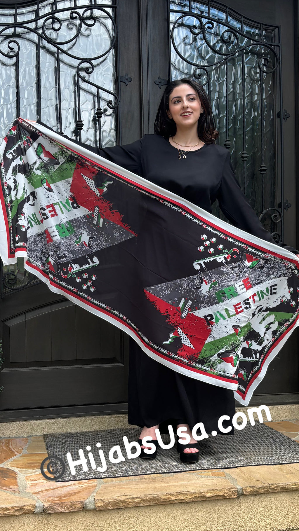 Palestine (style-2)Chiffon Scarves