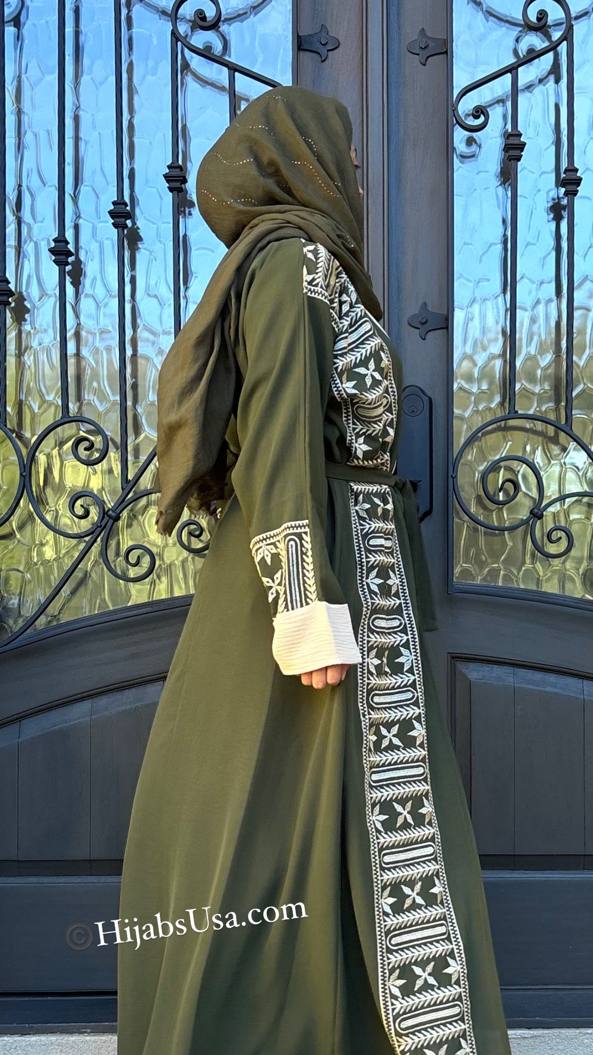 Salwa 3pc Abaya