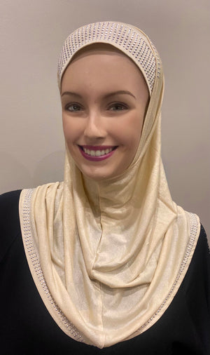 Stellar Elegance Studded Rows 2pc Ameera Hijabs