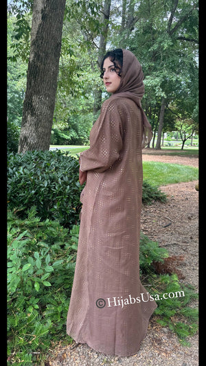 Bayan 4pc Abaya Set