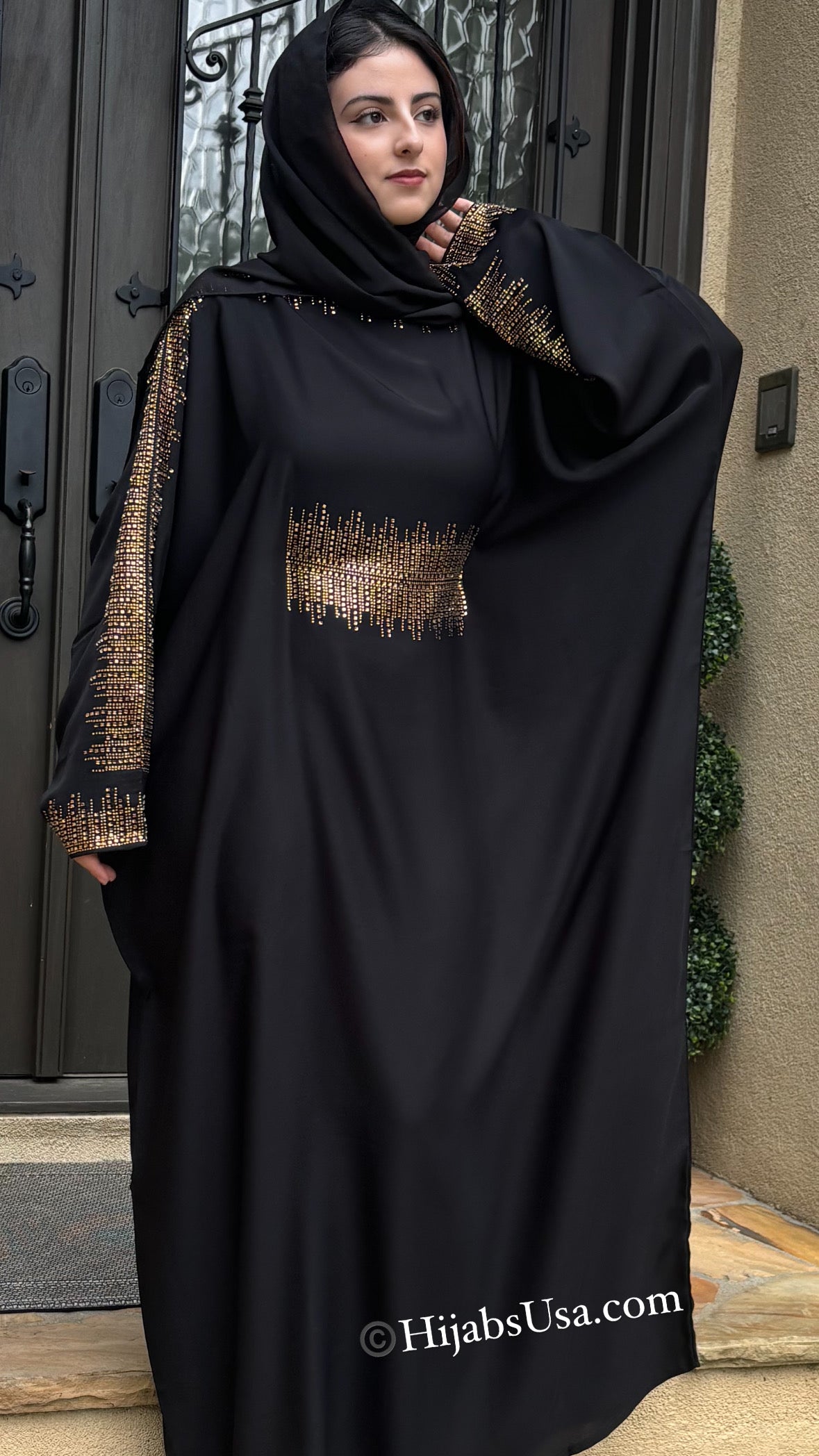 Bushra Butterfly Abaya