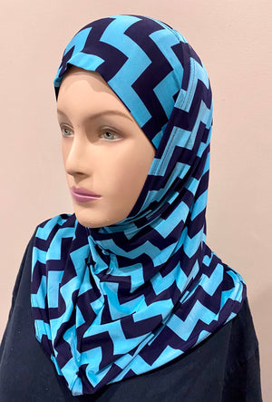 Zig Zag 2pc Amira hijab