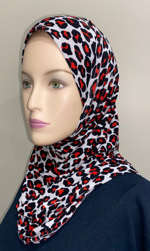 Leopard Print 2pc Amira Hijab