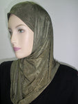 Solid 2pc Ameera Hijab With Self Print