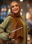 Golden Glam Hijab/Shawl