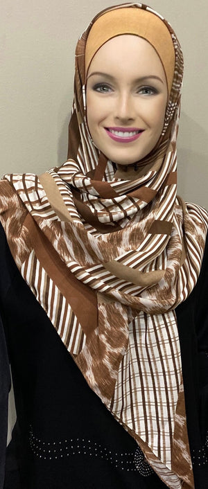 Samyra Square Hijab/Scraf