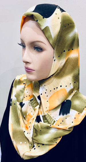 One pc long Ameera hijab