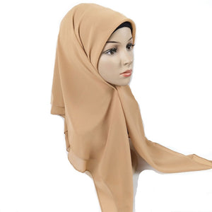 Solid Square Hijabs