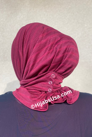 Ameera Hijab Snap Button Style